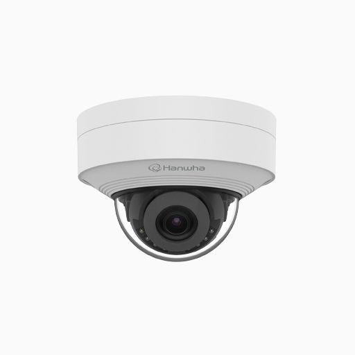 Hanwha QNV-C9011R 8MP 4K Vandal Dome Camera IR AI