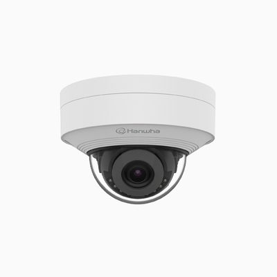Hanwha QNV-C9011R 8MP 4K Vandal Dome Camera IR AI
