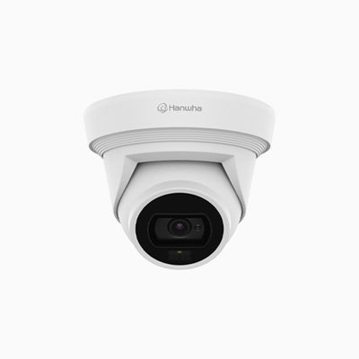 Hanwha QNE-C9013RL Q Series 4K 8MP AI Dual Light Flateye IR