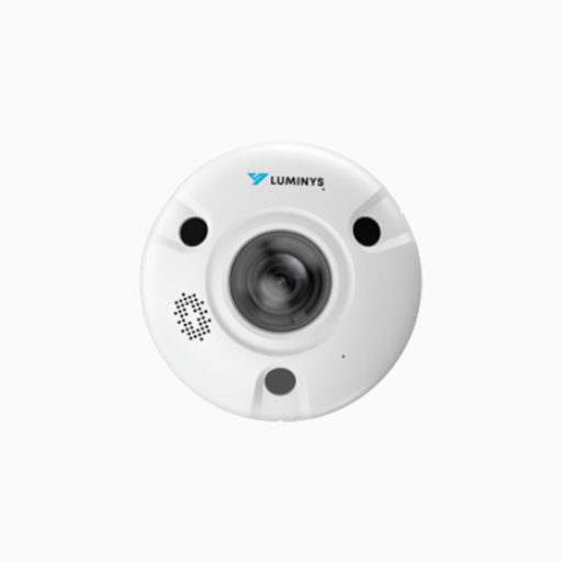 Luminys N9F-12RA1 12MP Fisheye 360° IP Camera, 33' IR