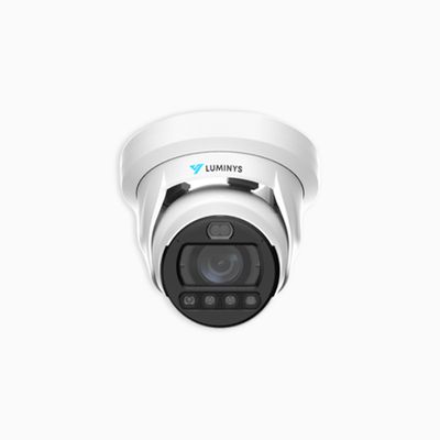 Luminys N5T-8DAV 8MP LumiDeterrent Turret IP Camera, 164' IR Luminys N5T-8DAV 8MP LumiDeterrent Turret IP Camera, 164' IR