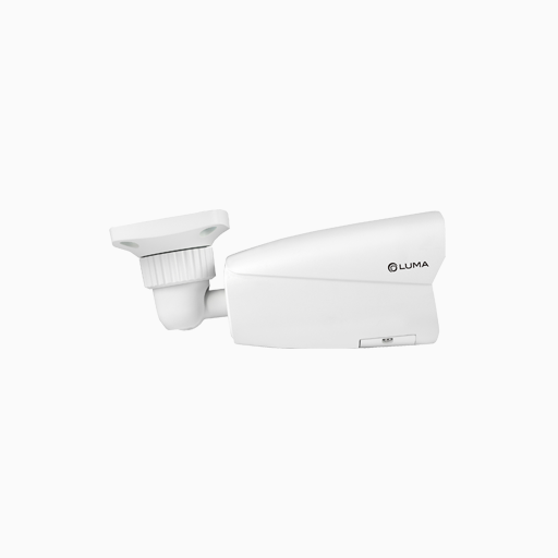 Luma LUM-820-IP-BFHW 8MP IP Outdoor Bullet, Fixed Lens, White