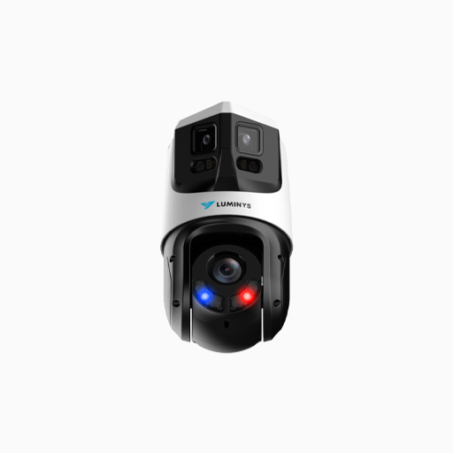Luminys P54-4DA25 4MP LumiDeterrent + Dual-Stitched Lens IP