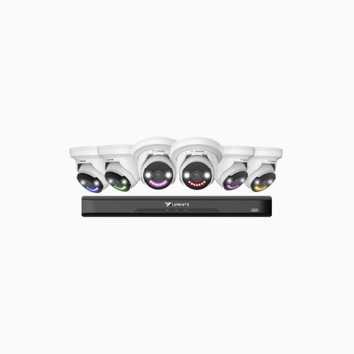 Luminys K86-8B2A4 LumiLightBand IP Kit, 8-Channel 8mp NVR