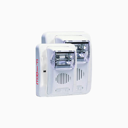 Gentex GEC24-15 or 75WW Low Profile Evacuation Horn and Strobe
