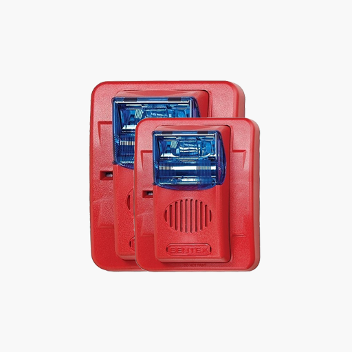 Gentex GECB24-PWB Fixed Candela Evacuation Blue Lens