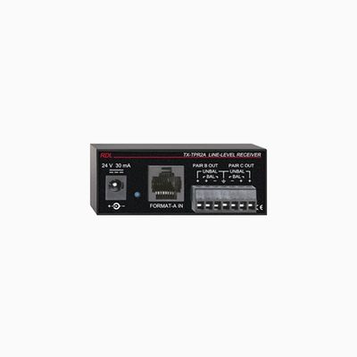 RDL TX-TPR2A Active Two-Pair Receiver, Twisted Pair Format-A RDL TX-TPR2A Active Two-Pair Receiver, Twisted Pair Format-A