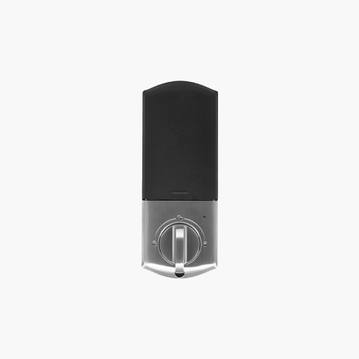 Qolsys IQDLK-PGK-SN PowerG Door Lock, 912-919 MHz, Satin Nickel