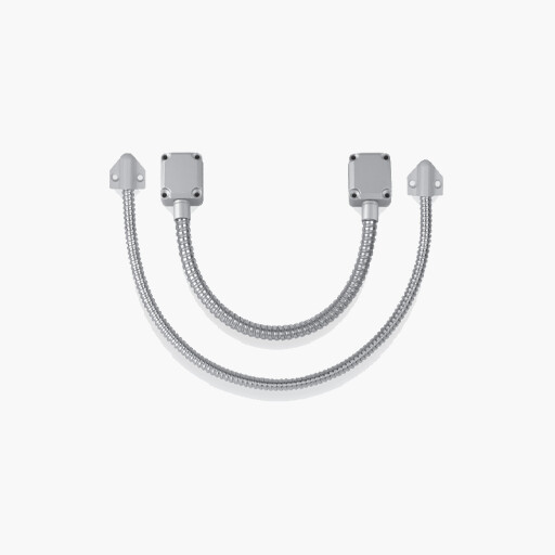 RCI 9509 24 Inch Heavy Duty Flexible Door Loop, Silver