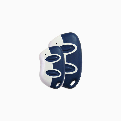 CDVI SETR2641AM2BC Mini Remote 2-Channel, Blue