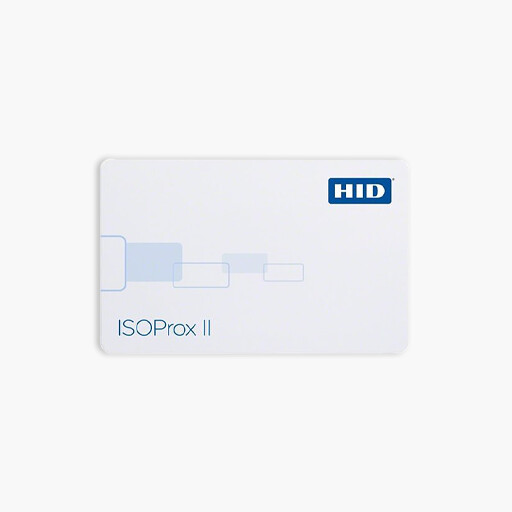HID 1386LGGSV ISOProx II 1386 Printable Proximity Card, White