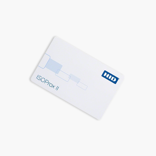 HID 1386LGGBV ISOProx II 1386 Printable Proximity Card, White