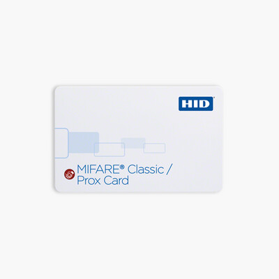 HID 3550RGGMNM MIFARE Classic 1K and Prox 1K Card, Glossy HID 3550RGGMNM MIFARE Classic 1K and Prox 1K Card, Glossy