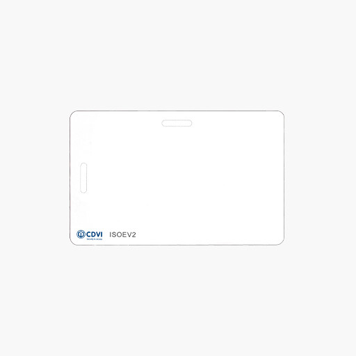 CDVI ISOEV2 Mifare DESFire EV2 ISO Card, 25-Pack