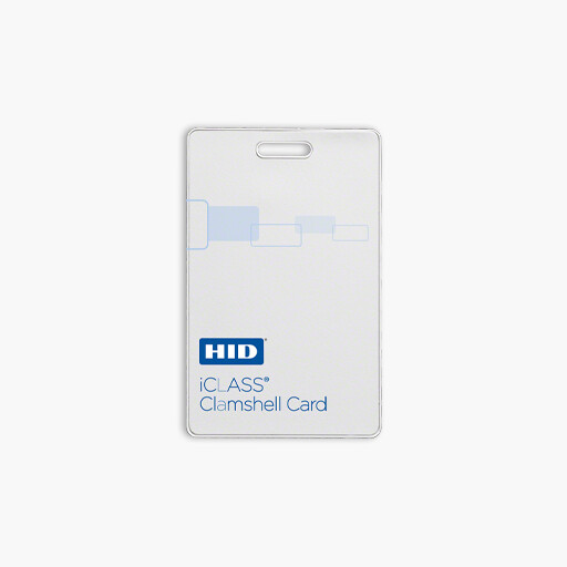 HID 2080PGSMV iCLASS Clamshell Smart Card, Resistant to Cracking
