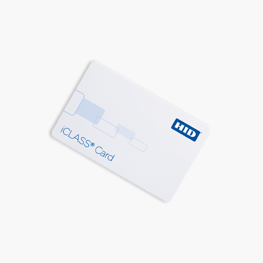 HID 2000PGGSN iCLASS 200x 2K-2 Printable Smart Card, White