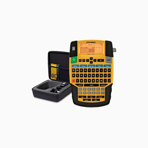 DYMO 1835374 Rhino 4200 Soft Case Kit Label Printer with Case Black