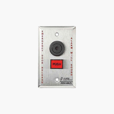 Alarm Controls TS 25 Emergency Door Release Switch Mounted Alarm Controls TS 25 Emergency Door Release Switch Mounted