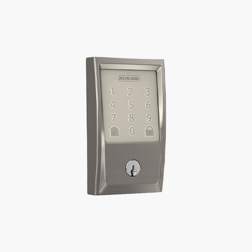 Schlage BE489WBC CEN 619 Encode Smart Wi-Fi Deadbolt Nickel