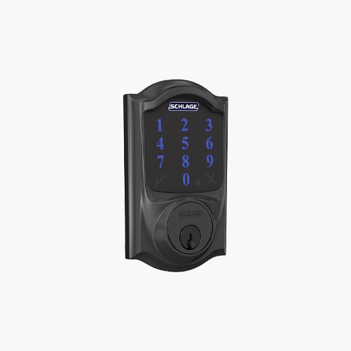 Schlage BE467F GRW 622 Smart Deadbolt with Greenwich Trim