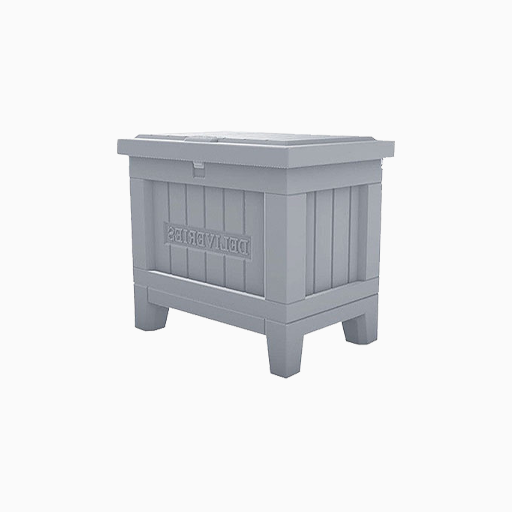 Yale YRBB-MD-KT-CB1K-GRY Smart Delivery Box with Wi-Fi