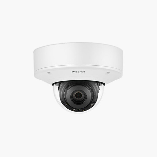 Hanwha PNV-A9081R P-Series 4K AI IR Vandal Dome Camera