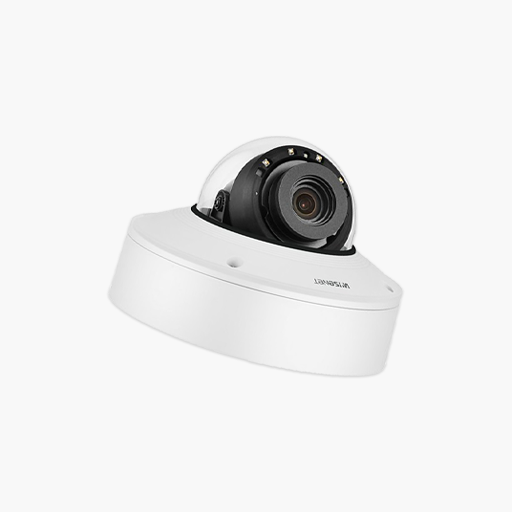 Hanwha PNV-A9081R P-Series 4K AI IR Vandal Dome Camera