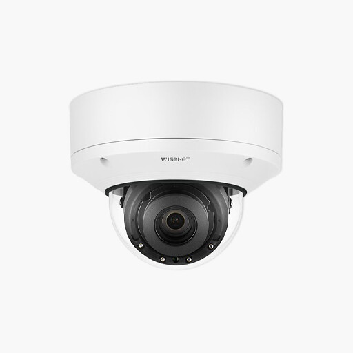 Hanwha PND-A9081RV P-Series 8MP AI IR Vandal Dome Camera Hanwha PND-A9081RV P-Series 8MP AI IR Vandal Dome Camera