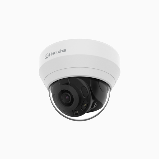 Hanwha QND-7022R Q 4MP IR Dome IP Camera with Microphone