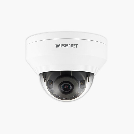 Hanwha QNV-8010R Q-Series 5MP IR Vandal IP Dome Camera