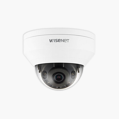 Hanwha QNV-8020R Q-Series 5MP IR Vandal IP Dome Camera