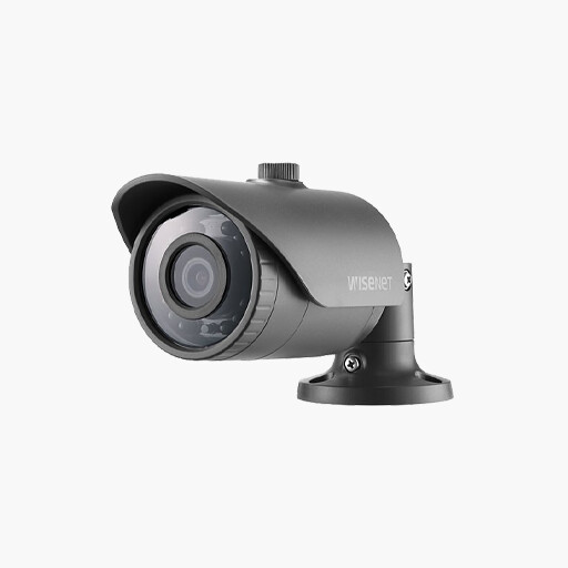 Hanwha HCO-6020R 2MP Analog HD IR Bullet Camera, 4mm Hanwha HCO-6020R 2MP Analog HD IR Bullet Camera, 4mm
