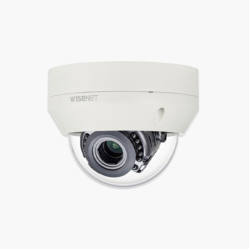 Hanwha SCV-6085R 2MP Analog IR Vandal Dome Camera, 10mm