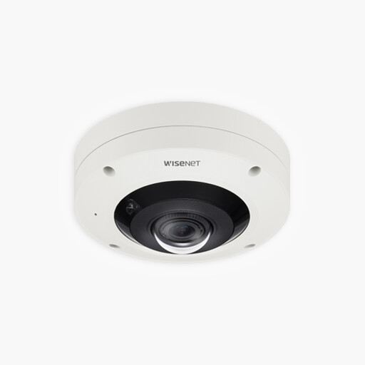 Hanwha XNF-9010RVM X Series 12 MP IR Fisheye Camera, 1.08mm