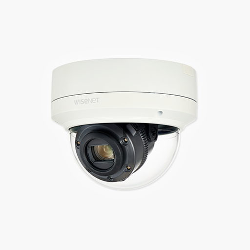 Hanwha XNV-6120R 2MP Dome IP Camera, 5.2-62.4mm Varifocal Lens