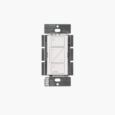 Lutron L1 PD6WCLWHC 150W Caseta In Wall Dimmer Pico Remote Kit