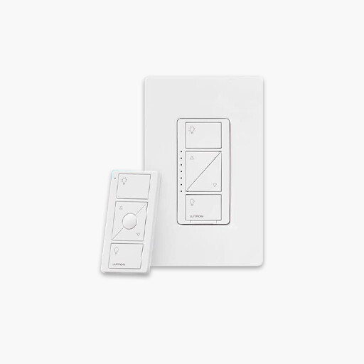 Lutron P-PKG1W-WH-C Caseta Wireless In-Wall Dimmer