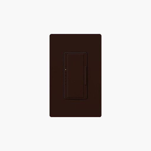 Lutron RRD-PRO-SW RadioRA 2 RF Maestro PRO Dimmer, Brown