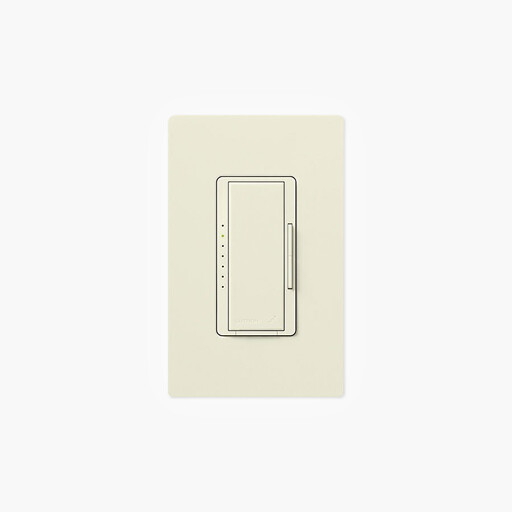 Lutron RRD-PRO-SW RadioRA 2 RF Maestro PRO Dimmer, Biscuit
