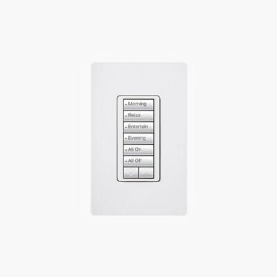 Lutron RRD HN6BRL WH RadioRA 2 SeeTouch CL Hybrid Keypad Lutron RRD HN6BRL WH RadioRA 2 SeeTouch CL Hybrid Keypad