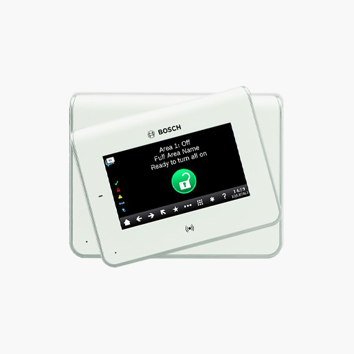 Bosch B942W Touchscreen Intrusion LCD Keypad, White