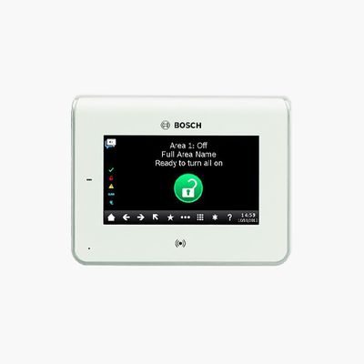 Bosch B942W Touchscreen Intrusion LCD Keypad, White Bosch B942W Touchscreen Intrusion LCD Keypad, White