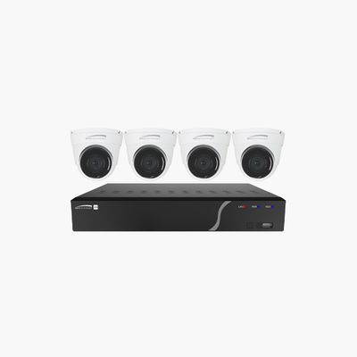 Speco ZIP84T4 8-Channel NVR Surveillance Kit, Turret Cameras, 4TB Speco ZIP84T4 8-Channel NVR Surveillance Kit, Turret Cameras, 4TB
