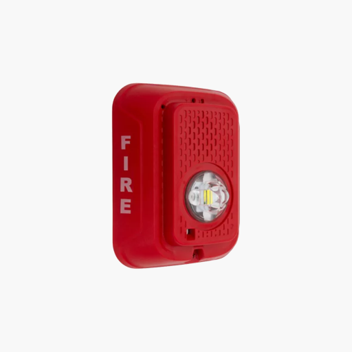 System Sensor SRLED-P L-Series Wall-Mount Strobe with LED, Red