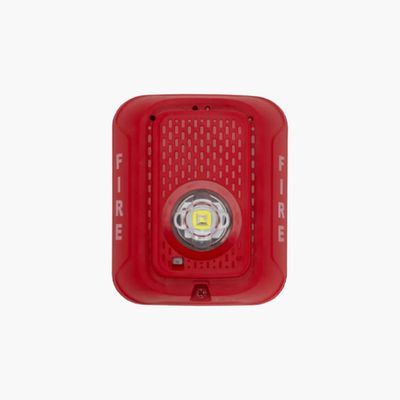 System Sensor SRLED-P L-Series Wall-Mount Strobe with LED, Red System Sensor SRLED-P L-Series Wall-Mount Strobe with LED, Red