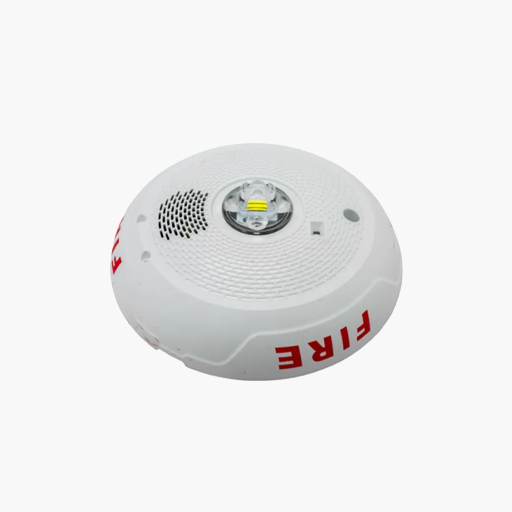 System Sensor SCWLED-P Plain Strobe, Ceiling, White