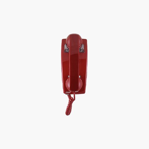 Viking K-1500PWI Wall Phone with Build-In Ringer, No Dial Pad