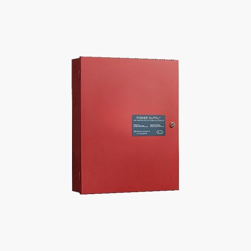 Fire-Lite HPF-PS10 PS Series Power Supply, 10A, 7-Outputs, Red