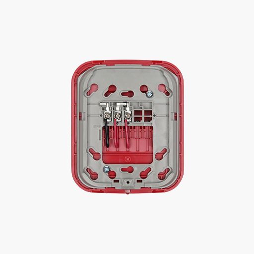 Fire-Lite WAV-RL Swift AV Base Wall Heat Detector, Red Fire-Lite WAV-RL Swift AV Base Wall Heat Detector, Red