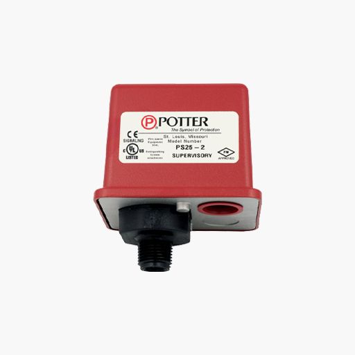 Potter PS25-2 PS25 Series Low/High Supervisory Pressure Switch